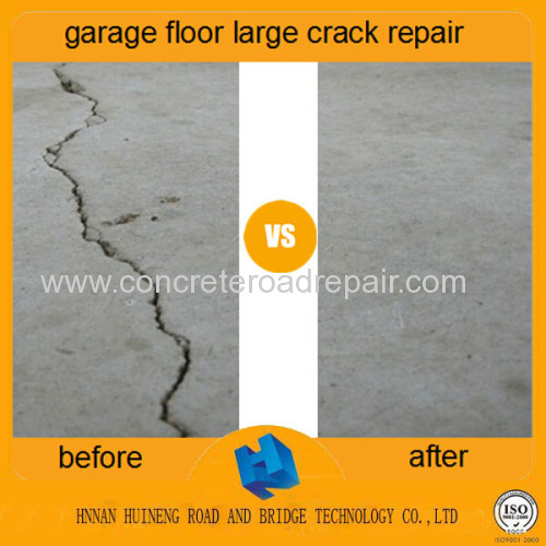 how to fix garage floor concrete cracks