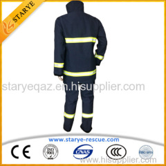 Aramid IIIA Anti Fire Suit Fire Protective Clothing