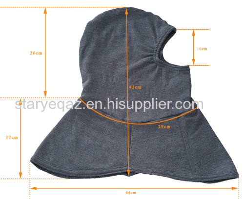 Double Layers 100% Aramid Fire Resistant Hood