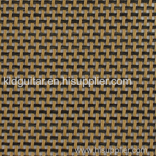 KLD British tan black grill cloth of spaeker cabinet