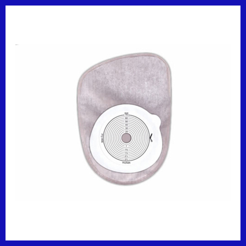 One-piece Disposalbe ostomy bag drainable