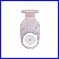 Closed-End colostomy bag drainable