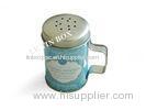 CMYK Sugar Storage Container Metal Tin Box With Holes On Lid