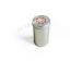 Round Small Metal Airtight Green Loose Tea Tin Box With Aluminum Knob Inner Lid