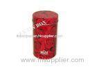 Metal Printed Round Coca Cola Tin Box Dia 75 Custom Shaped ISO9001 2008