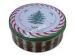 Custom Printed Christmas Holiday Cake Cookie Tin Box Gift Packaging