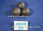 Even Hardness B2 D30MM Steel Balls For Ball Mill for Power Stations / Cement Plants