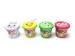 Small Easter Holiday Candy Bucket With Animals Print And Metal Handle
