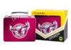 Embossed Lunch Tin Box Eagle Design For Football Fans Collection