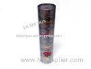 750ml Cylinder Red Wine Tin Box With Plug In Lid And Embossing