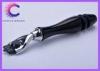 Bowling shaving razor with classical black acrylic handle Mach 3 razor head