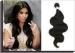 Black Body Wave Virgin Remy Human Hair Extensions Peruvian Hair For Women