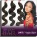 Dark Brown Virgin Human Hair Extensions Not Frizzy For Peruvian 22 Inch