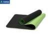 Natural Fitness Yoga Mat TPE With Silk Screen Printing / Exercise Mattress