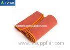 Bright Color Non - Slip Cotton Microfiber Yoga Towel Eco Friendly Logo Embossed