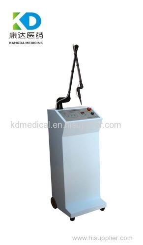 Vertical fractional carbon laser surgical machine