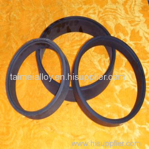 Tungsten wear plate and cutting ring