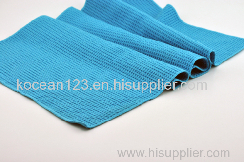 Hot New Product Microfiber Waffle Cleaning Cloth