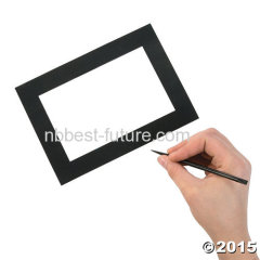 Magic Color scratch picture frame