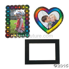 Magic Color scratch picture frame