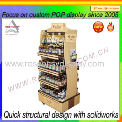 Factory wholesale custom bottle/wine display rack