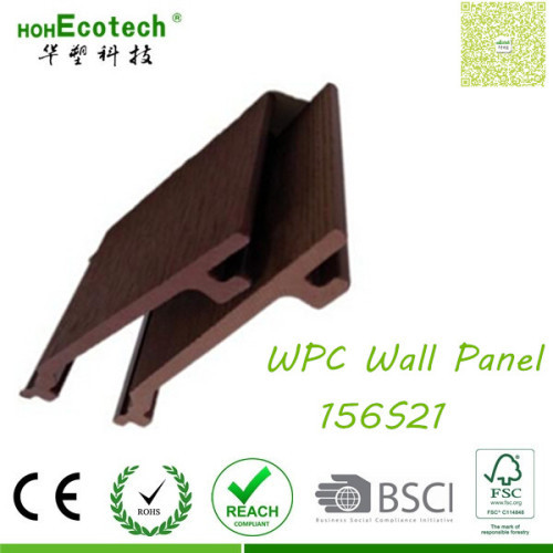 anti-peeling wholesale price hoh wpc factory CE Rohs composite wall cladding