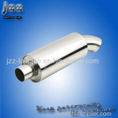 exhaust pipe porsche polished racing muffler for evolution