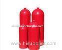 Red / Grey 210BAR 34CrMo4 Medical Compressed Gas Cylinder 5L - 14L