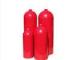 Red / Grey 210BAR 34CrMo4 Medical Compressed Gas Cylinder 5L - 14L
