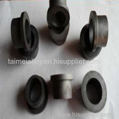 Mushroom shaped cemented carbide bushing