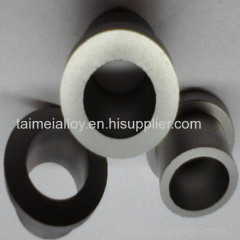 Mushroom shaped cemented carbide bushing