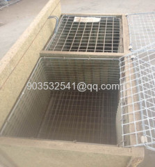 stainless steel welded mesh mink cage/hot dipped galvanized mink cage/mink wire mesh cage