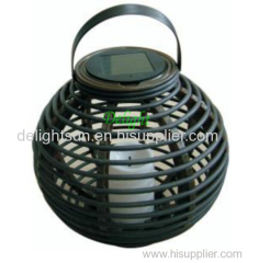 solar camping light solar led lantern outdoor camping Solar rattan lamp