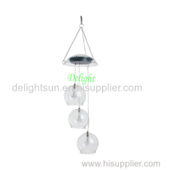 Solar wind bells decoration lamp solar led hanging light