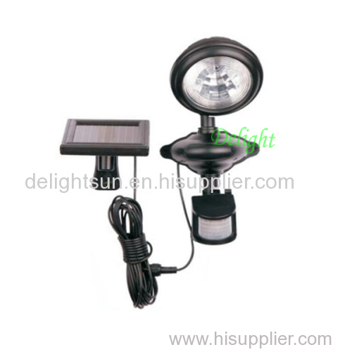 solar motion sensor wall light outdoor lighting wall with PIR