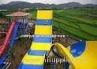 Big Amusement Park Water Slides / Waterpark Slides Customized Designed