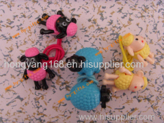 plastic hair bands cartoon sheep hair clip for children fashion hair bands