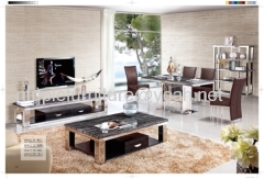 modern dining set/modern TV stand/modern coffee table #CJ-9366