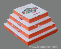 High quality customized pizza box white pizza box