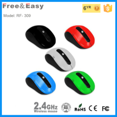 Support Mix Color Order Gift Box Package Super Slim 1000/1200/1600 DPI 5 Keys Optical 2.4G Wireless Mouse