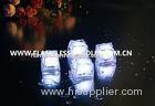 Flameless Water Submersible Slow Flashing LED Ice Cubes for Party with On / Off Button
