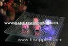 Color Changing Waterproof Tea Lights / Submersible Slow Flashing LED Ice Cubes