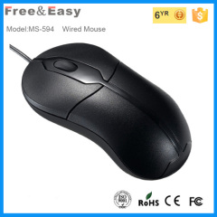 3d wired usb optical mouse