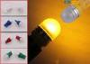 Amber Orange Yellow 360 Degree Effect 1w LED Bulb for Dash Lights T10