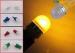 Amber Orange Yellow 360 Degree Effect 1w LED Bulb for Dash Lights T10