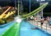 Theme Fiberglass Adult Water Slides / Outdoor Action Park Aqua Loop Water Slide