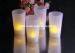 LED Artificial Candle Light Flickering Flameless Votive Candles with Battery Powered