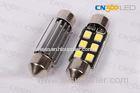 36mm CANBUS Error Free Festoon 6 LED 2835 SMD C5W License Plate Dome Light Bulb