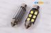 36mm CANBUS Error Free Festoon 6 LED 2835 SMD C5W License Plate Dome Light Bulb