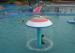 Fiberglass Water Park Equipment Water Spray Toys Mushroom Spray Customized